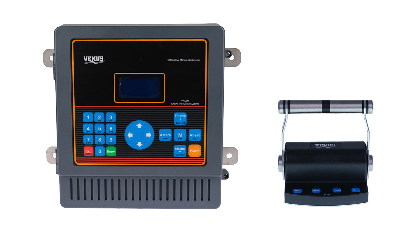 TC3000 & RC201 Elektronik Kumanda Kolu (Tek Makine)